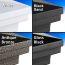 FortressAccents™ Flat Pyramid Post Cap Kit with Full Cap LED Light Module - Finish Options
