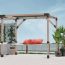 Find your favorite afternoon nap spot with the LINX Hammock Kit by Wild Hog Railing installed in the LINX Pergola system.
