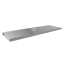 Stainless steel rectangular burner lid to protect a fire table from the elements