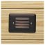 Kichler Louvered Face Step Light-Textured Architectural Bronze