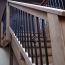 EZ Mount Square Baluster Connectors by Fortress - Stair - Black - Installed