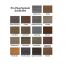 Color options for PRO PLUG® Plugs for MoistureShield decking