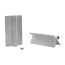 Aluminum Adjustable Self-Closing Gate Hinge by Nationwide Industries - White - Post Mount