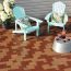 Square and rectangular pavers combine for a one-of-a-kind pattern