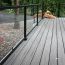 AFCO Pro Glass Railing invites light to make your deck space look bigger