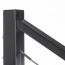 The Stair Rail Kit includes a top rail, stair mounting brackets, and all the fasteners you need to attach your brackets and rail between two posts