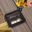 An installation template is found on the lid install plugs. The template is required to install Trex Enhance deck boards due to the scalloped board bottoms. The lid includes handy templates for both standard installation and cantilevered boards.