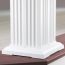 AFCO Square Fluted Aluminum Column Post Kits - Installed