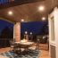 Illuminate your lower level patio area with the Trex Soffit Light for the Trex RainEscape deck drainage system.