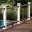 Trex Transcend railing offers a huge range of color options for posts, rails and balusters so you can set your deck apart