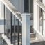 Trex Transcend Composite Railing delivers a classic look for your deck stairs