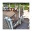 Trex Transcend Stair Railing & Baluster Kit in Vintage Lantern with Black Round Aluminum Balusters
