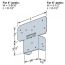 Simpson Strong-Tie Z-Max Post to Beam Bracket - Outside
