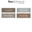 Trex Enhance Naturals Riser Boards color options.