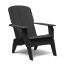 TimberTech Invite Collection Adirondack Lounge Chair, shown in Black