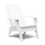 TimberTech Invite Collection Adirondack Lounge Chair, shown in White