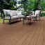 Natural, organic colors like Brown Oak connect TimberTech Terrain decking to your surroundings
