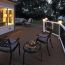 Day and night, TimberTech Pro Terrain decking delivers natural beauty