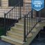 Tuscany Stair Rail Section Kits by Westbury Aluminum Railing - Bronze Fine Texture