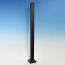 2 inch Post Kit for Westbury Veranda Glass Rail - Black Fine Texture
