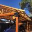 You can add your own extra wood accents to personalize the style of your LINX pergola