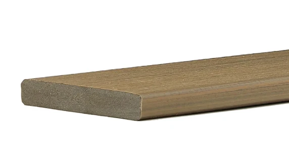 side view of a deck board