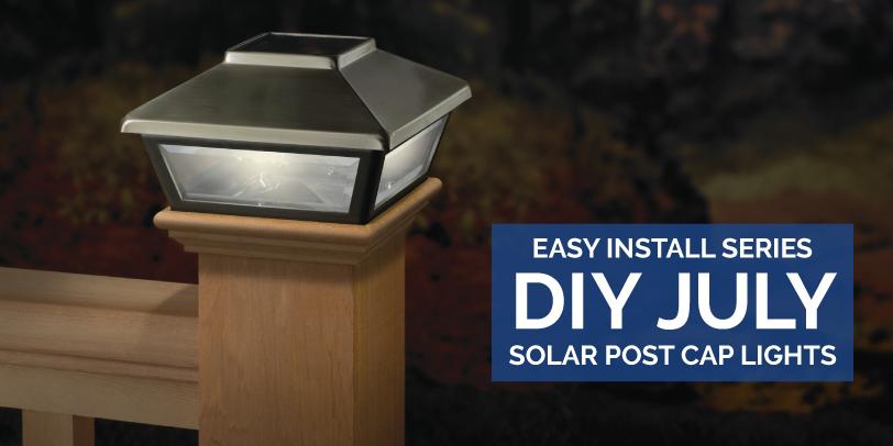 DIY July: Solar Lighting To Light Your Deck In Minutes
