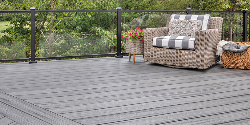 Get This Look: Best Deck View Possible With Gray & Glass