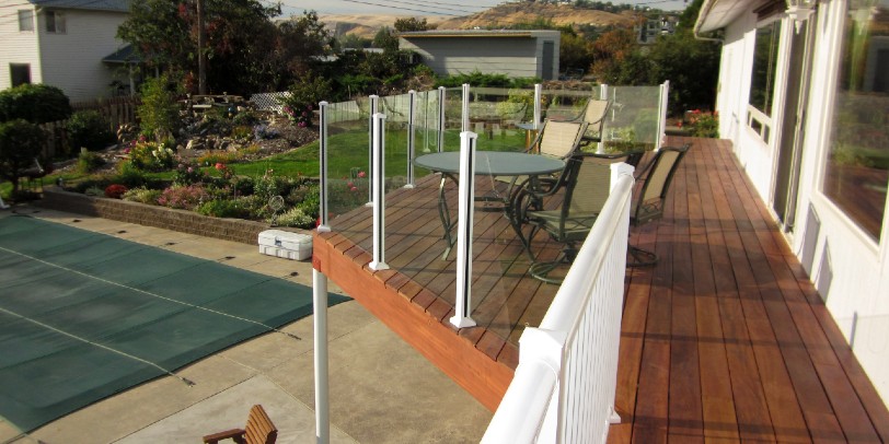 Learn how to clean Century Scenic Glass Railing and keep your deck space open!