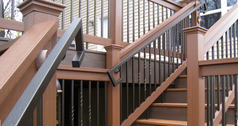 Learn how to check if your deck is safe by reading more about these gorgeous secondary handrail and secure metal deck railing systems