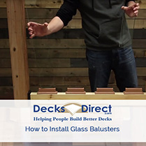 How to Install Glass Balusters