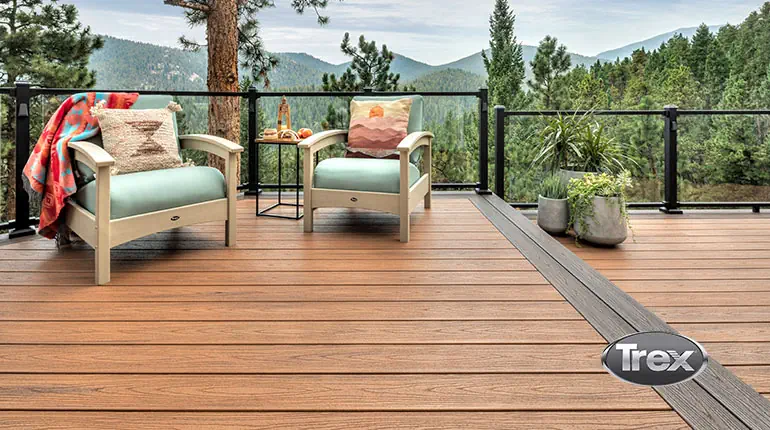 The largest in-stock selection of premium decking, including Trex Composite Decking