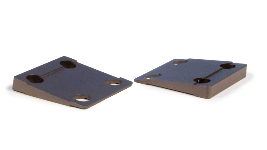 Use Key-Link bracket wedges to add 5 degrees to any railing angle