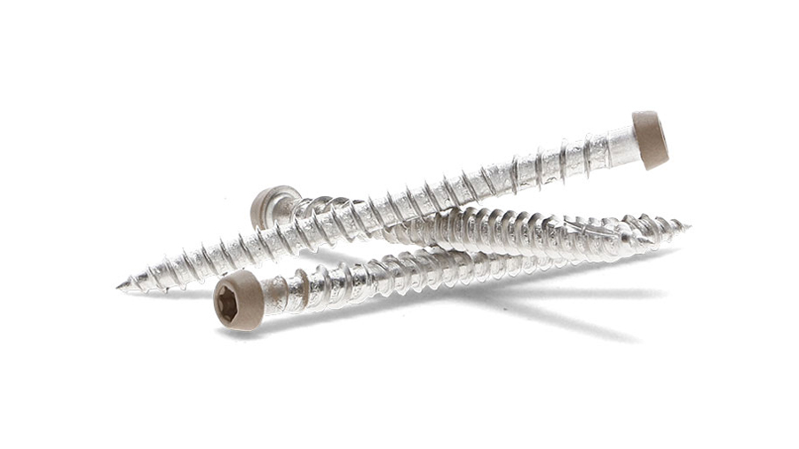 CAP-TOR Composite Deck Screws with colored heads