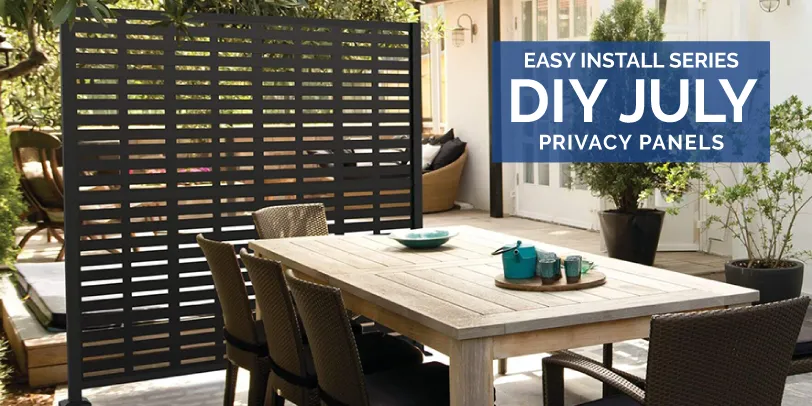 An easy upgrade for any deck: DIY Privacy Panels