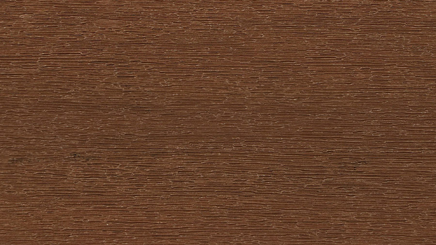 The texture of TimberTech Advanced PVC Vintage Mahogany decking