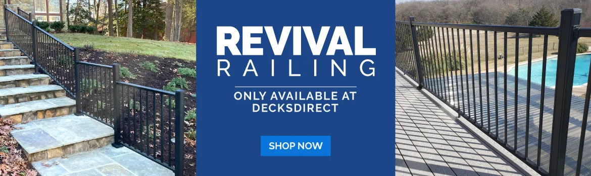 NEW Revival Railing -budget-friendly aluminum railing - Shop Now