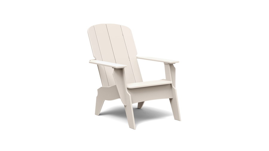 A TimberTech Adirondack Lounge Chair In Canvas