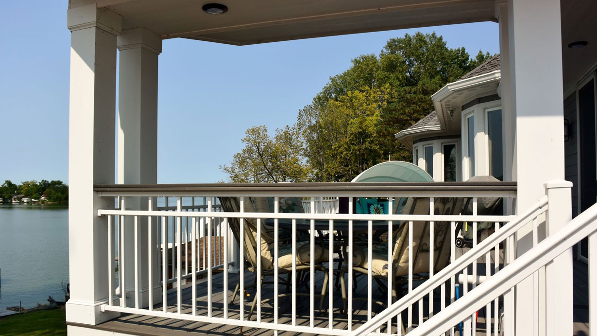 Substantial Natchez columns can fit a range of home and porch stylings
