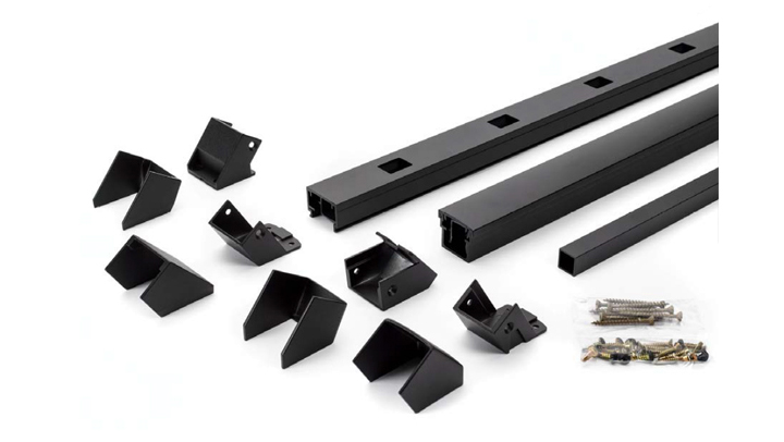 Everything included in a Trex Signature Stair Rail Kit