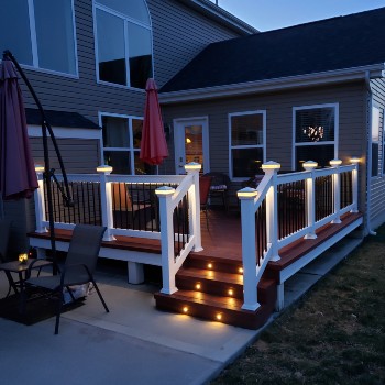 Design and install LED Deck Lighting to your outdoor space to bring it to life