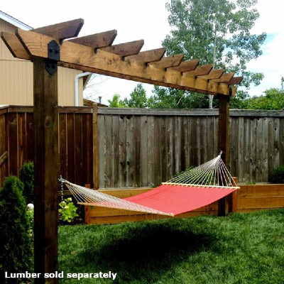Learn more about the different outdoor structures you can add to your outdoor living space and build a DIY arbor like this home