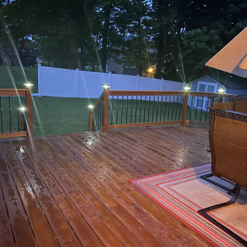 Learning how to clean solar deck lighting can help extend the life of your solar deck lights for a great outdoor space