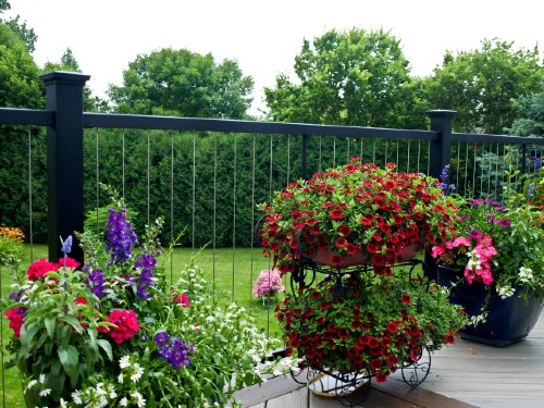 Creating a growing garden space out on the deck, porch, and patio is good for your family