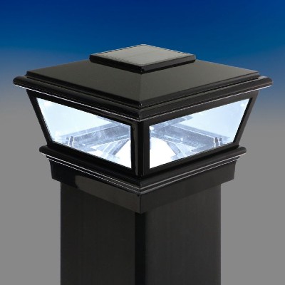 Add a dash of illumination to your outdoor space and breathe new nighttime life for your family and guests with convenient solar post cap lights and solar deck lighting