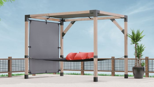Enjoy your outdoor space to the max with a LINX Hammock Kit