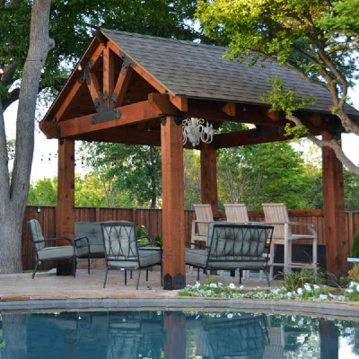 Build a beautiful backyard pavilion and expand your living space outdoors with this guide to outdoor structures