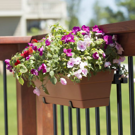 Help your deck grow into a gorgeous outdoor space with DIY garden ideas and deck railing accessories that highlight your home
