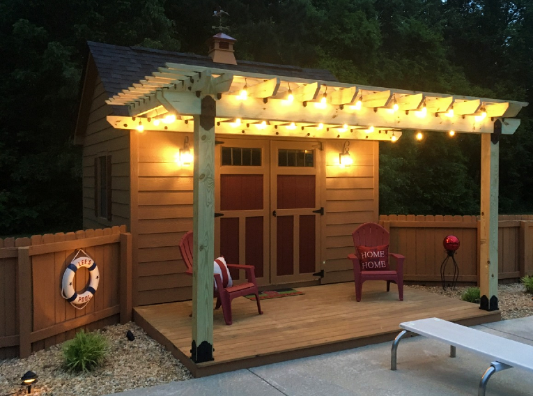 Outdoor Structures, Outdoor Wooden Shade Structures