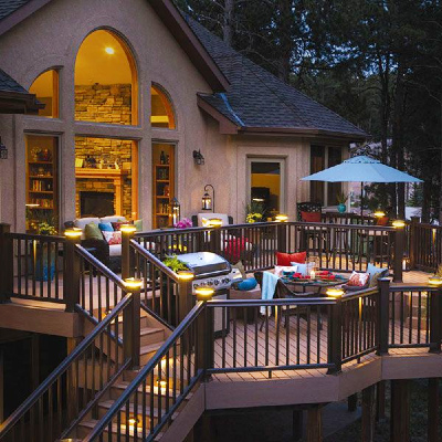 Add Deck Lighting To Your Outdoor Space, How To Hide Landscape Lighting Wire Connectors